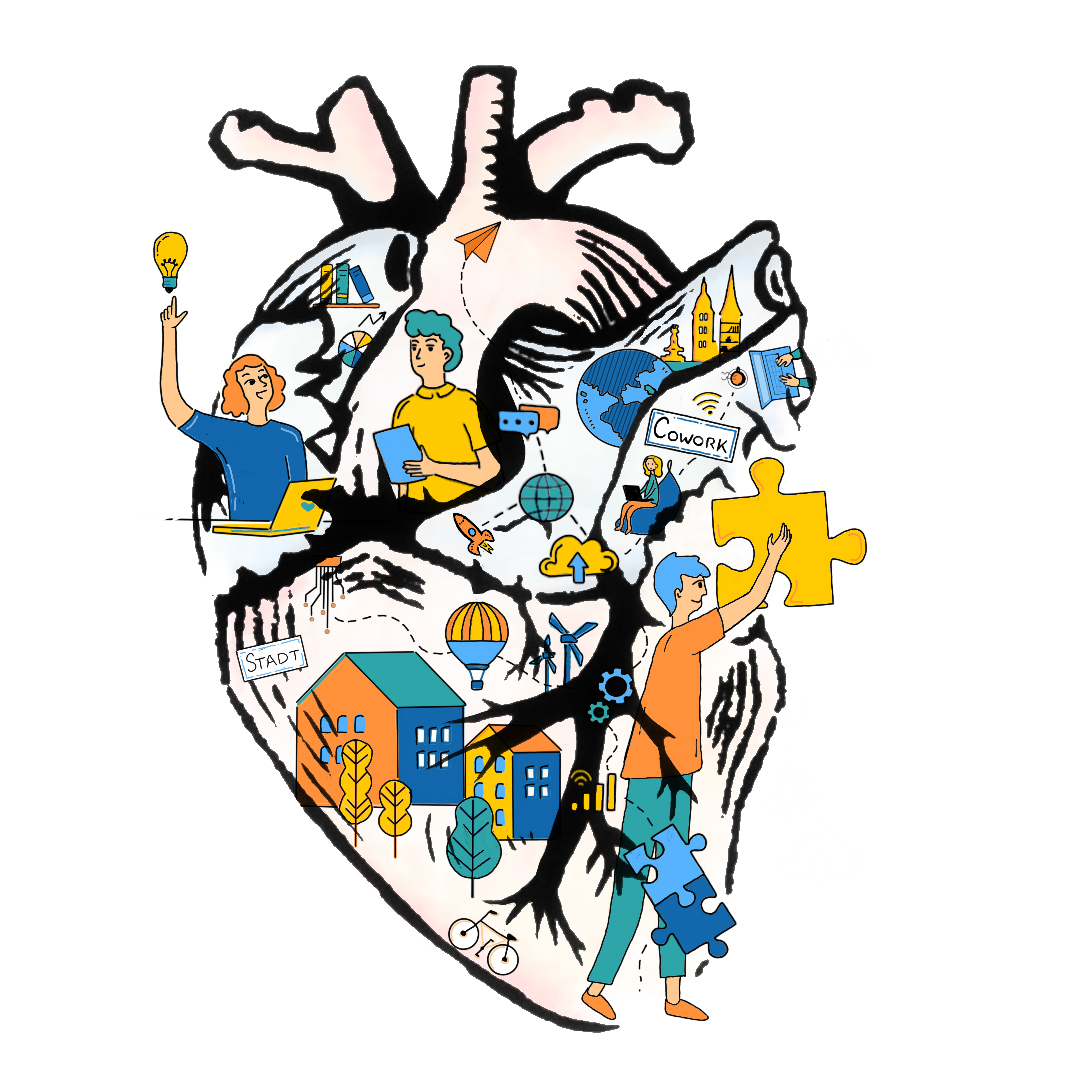Coworking Skatstadthub Herz